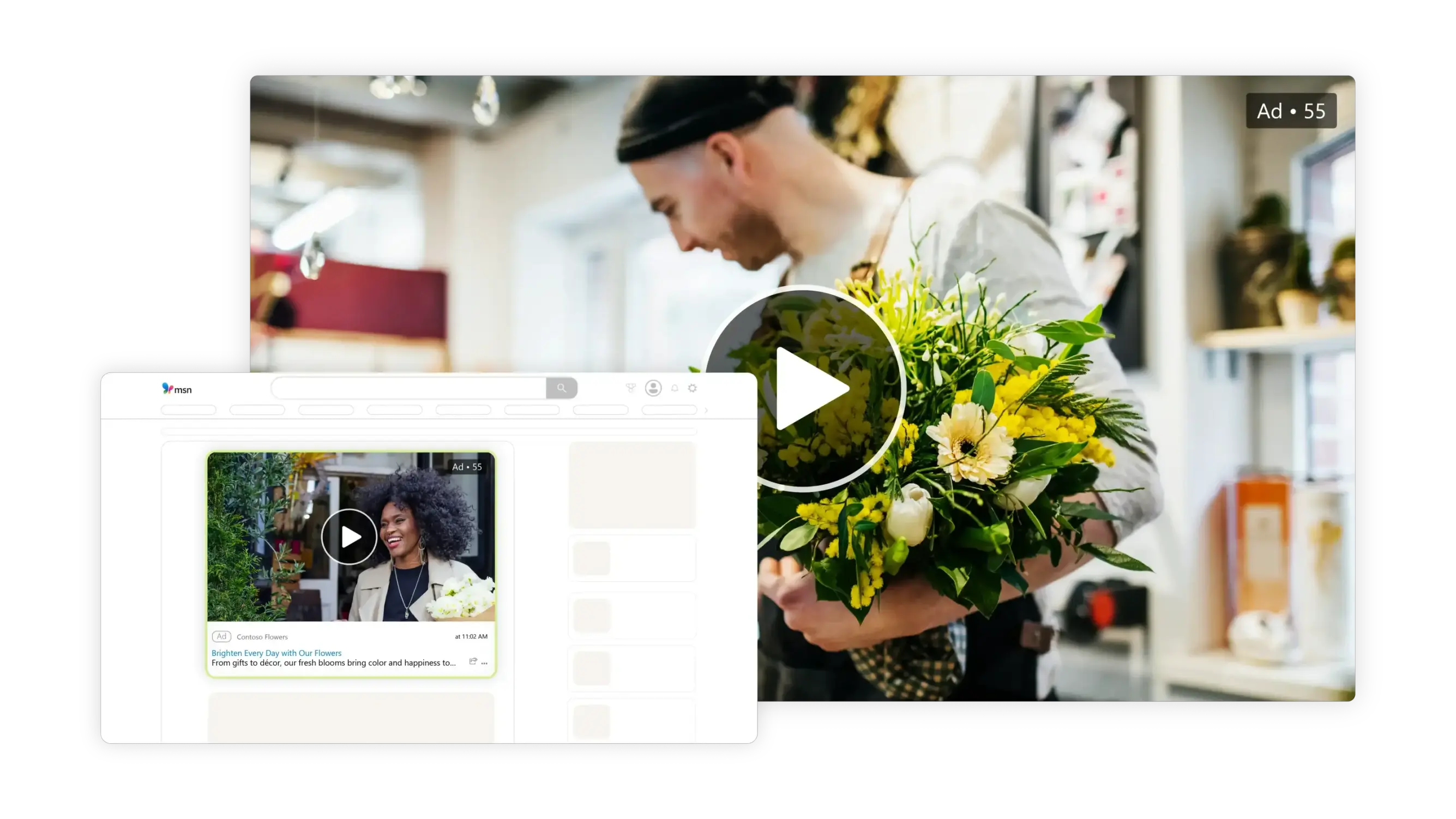 Combine el impacto del vídeo, con la facilidad y la intención de la búsqueda